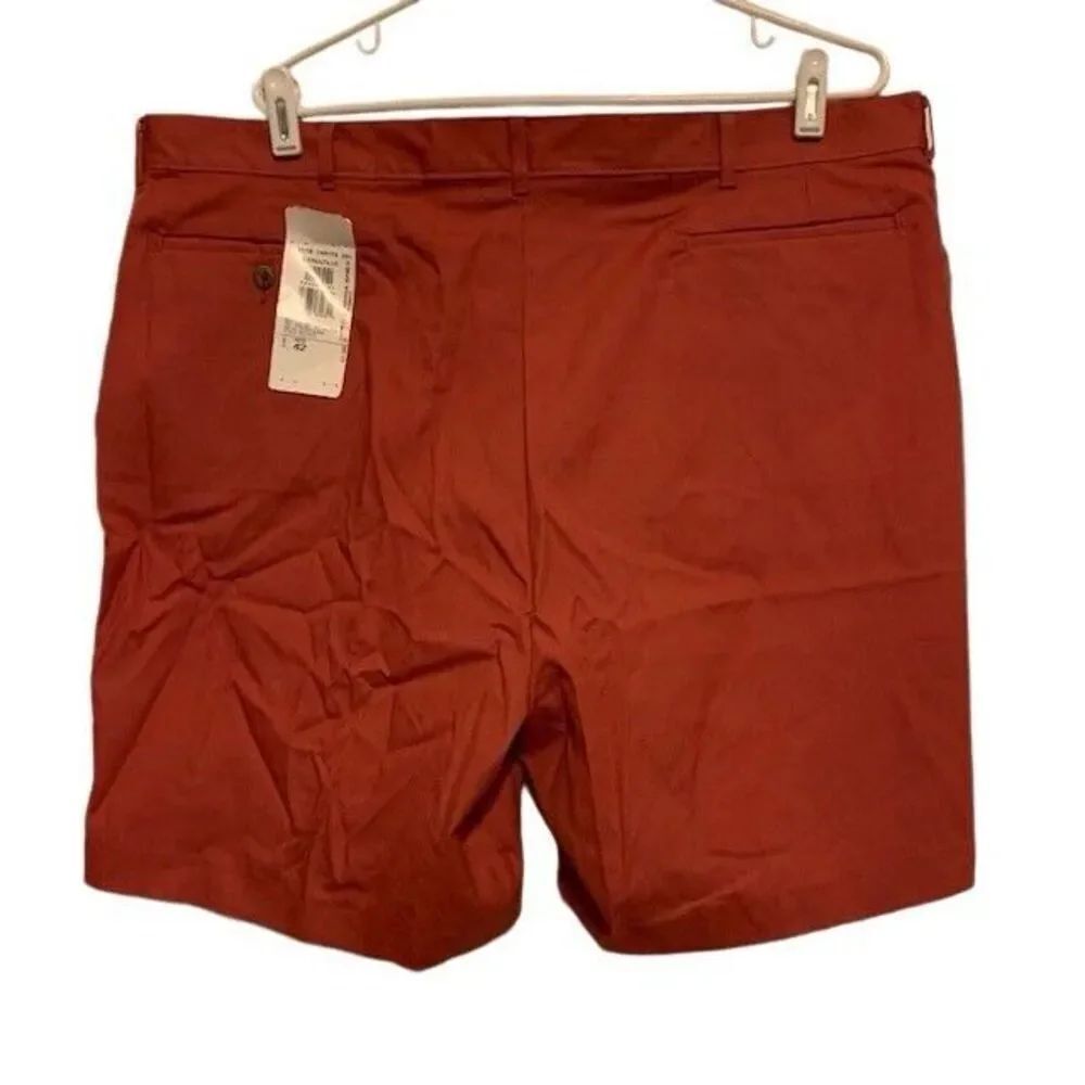 Haggar Presstige Casuals Size 42 Burgundy Shorts *New*